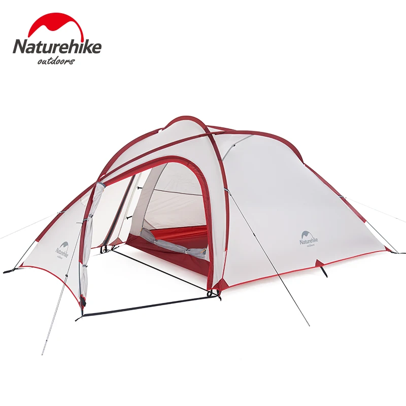 Палатка Naturehike Hiby туристическая для 3 4 человек ульсветильник Кая семейная палатка
