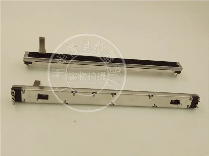 2pcs VEnICEF16 double straight slide fader potentiometer A10K / Handle length 15MMC SC-10080GH