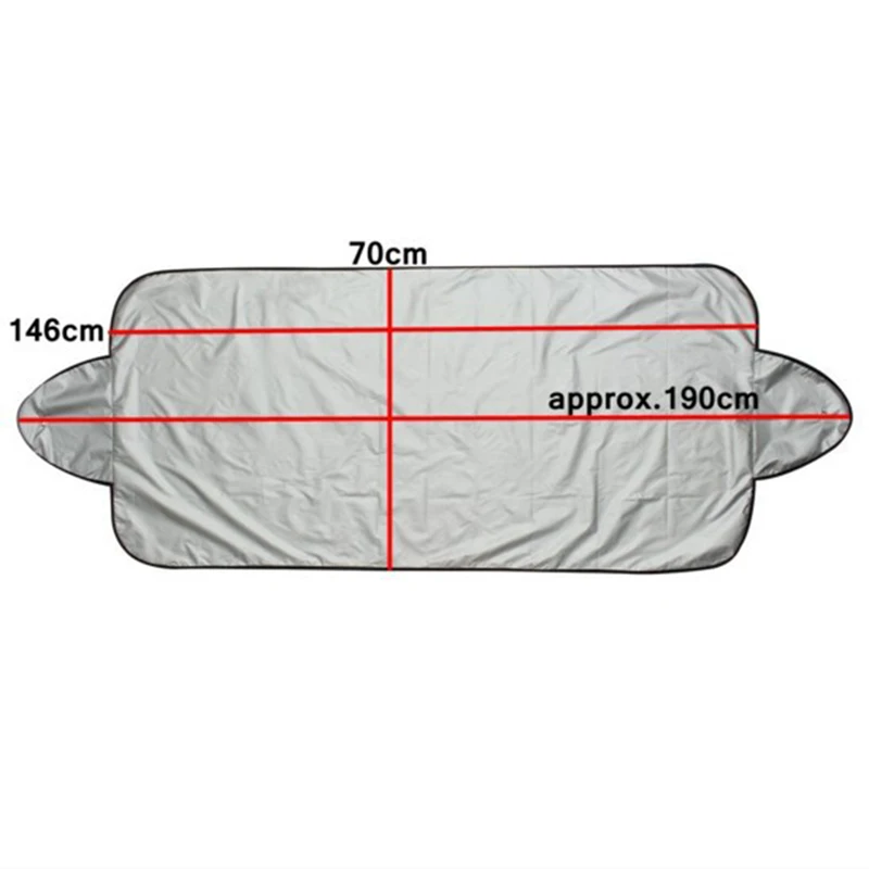 

Car Cover Car Exterior Protection Snow Blocked Car Covers Snow Ice Protector Visor Sun Shade Front Rear Windshield Cover Block