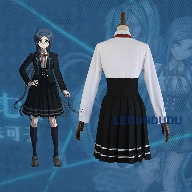 Аниме Danganronpa V3 Shirogane Tsumugi Оригинальная версия униформа для косплея женский