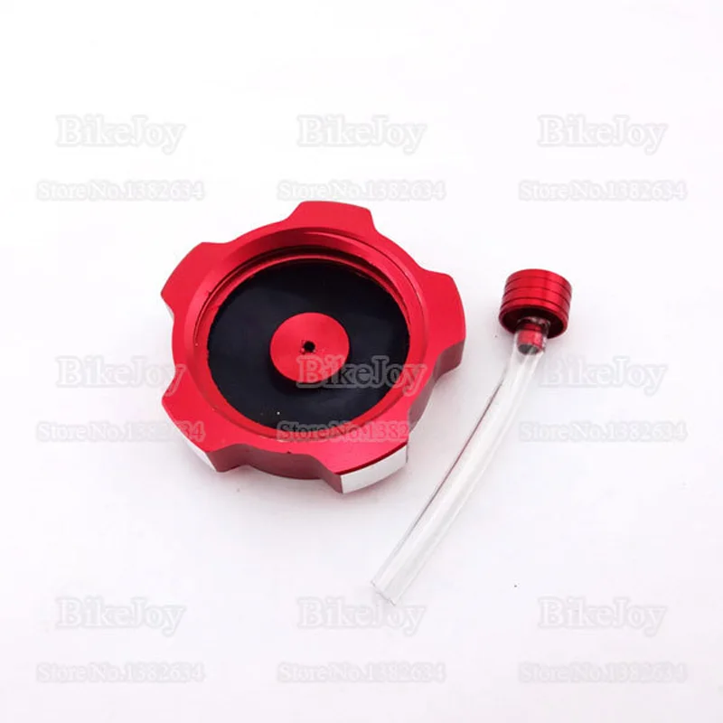 Крышка для бензобака CNC мотоцикла с вентиляционным клапаном красного цвета Stomp YCF