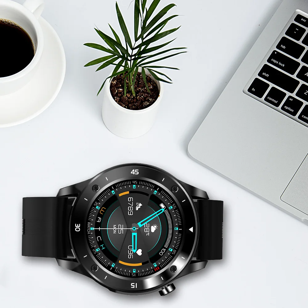 

Sports Smart Watch 1.54 Inch Full Touch Screen Men Women Smartwatch Heart Rate Blood Pressure Fitness Tracker For Android iOS