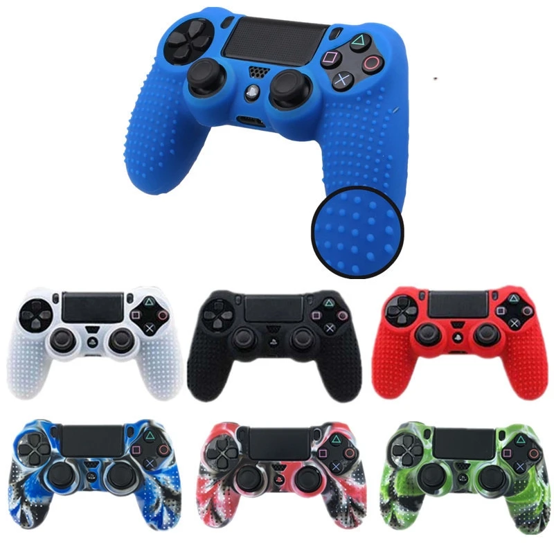 1 шт Анти скольжения силиконовые кожного покрова чехол для Sony PlayStation Dualshock 4 PS4 DS4 Pro