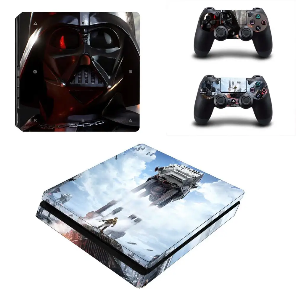 Star Wars: battleспереди PS4 тонкая наклейка s Play station 4 Тонкая Виниловая для playstation Slim