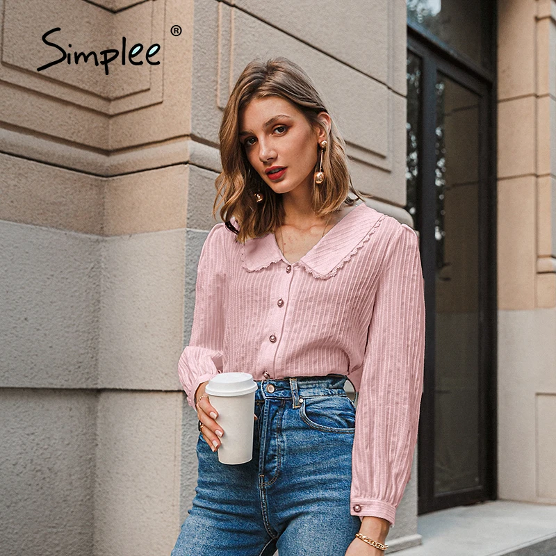 Блузка Женская осенне-зимняя с длинным рукавом 2020 | одежда