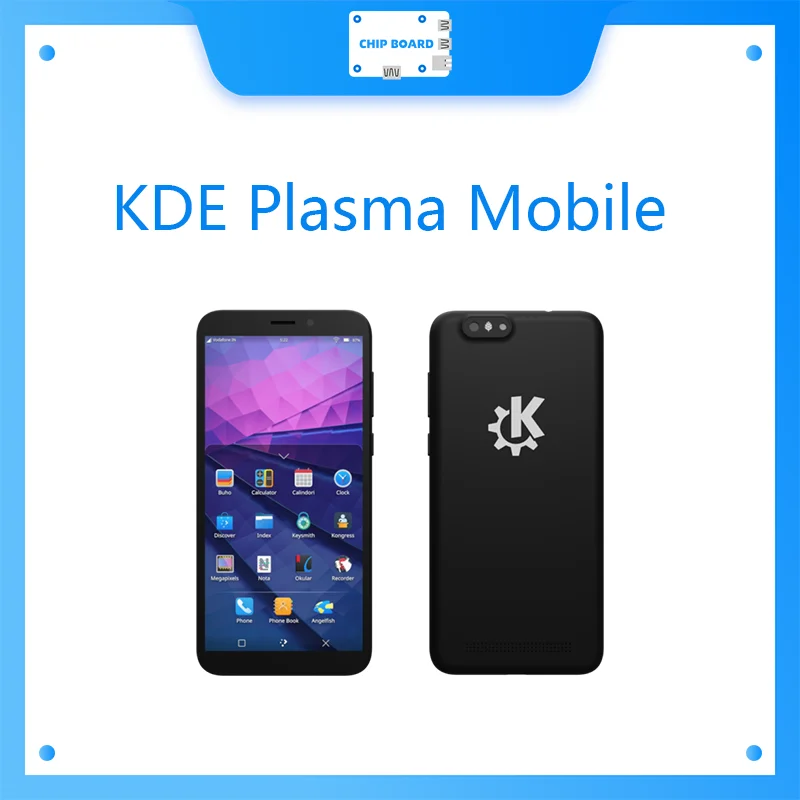 Телефон PINE-ограниченная версия смартфона Linux Community Edition: KDE Plasma Mobile с