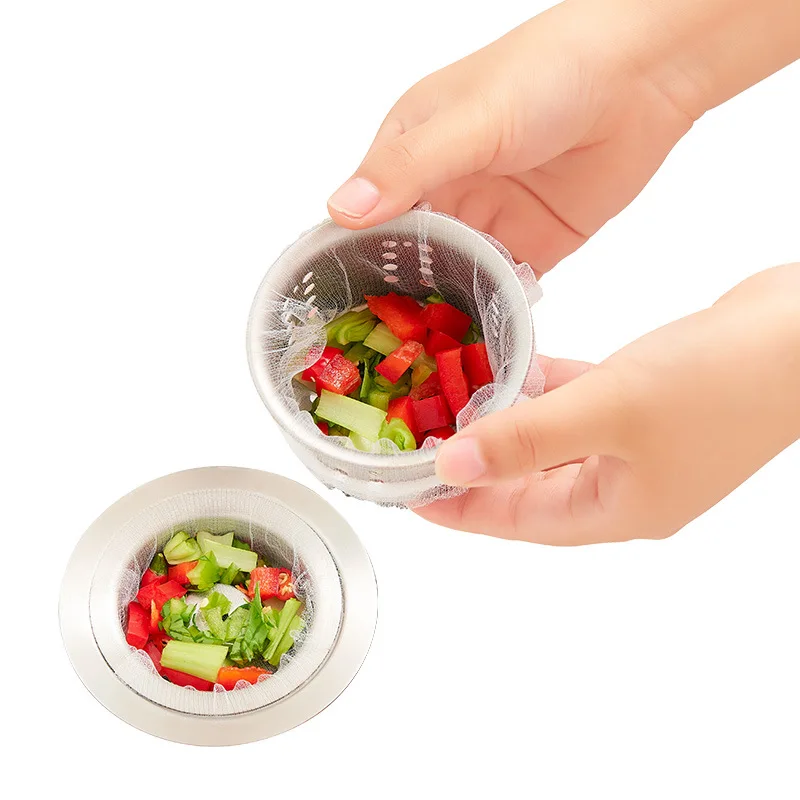 

Sink Strainer Sink Filter Disposable Food Residues Pool Net Bag 100 Pack Gadgets 2020 Cauliflower Strainer Kitchen Accessories