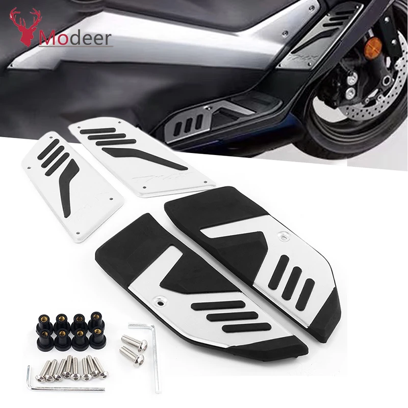 

Motorcycle Footboard Steps Motorbike Foot Footrest Pegs Plate Pads For Yamaha TMAX530 T-MAX TMAX 530 SX DX 2017 2018 2019 2020