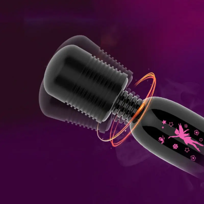 Женский волшебный массажер палочка-вибратор беспроводной зарядка от USB вибрация