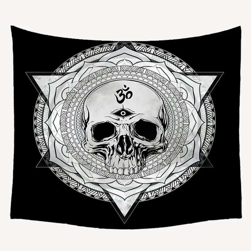 Декор психоделический гобелен настенный индийский Гобелен Мандала хиппи чакра