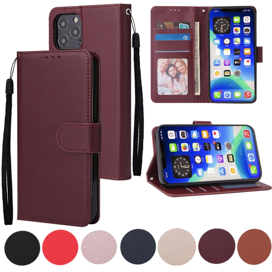 

Luxury Shockproof Flip Case For iPhone 13 Pro Max 13Mini 12 Pro Max 11 Pro Max 8 7 6 6S Plus 5 5S SE 2020 For iPhone XS Max X XR