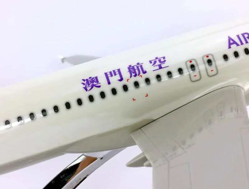 36 см сплав самолет 1/100 Airbus A320-200 Air Macau aircraft самолет W база коллекционный пластиковый самолет дисплей Модель коллекции