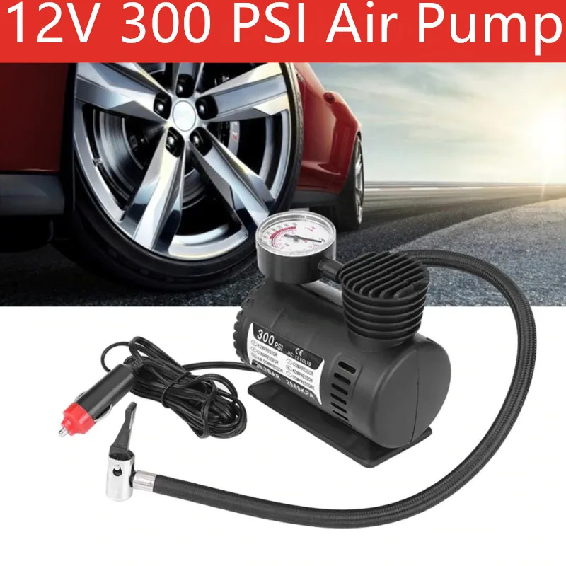 Насос Воздушный Автомобильный 12 В 300 PSI|Насосы| |