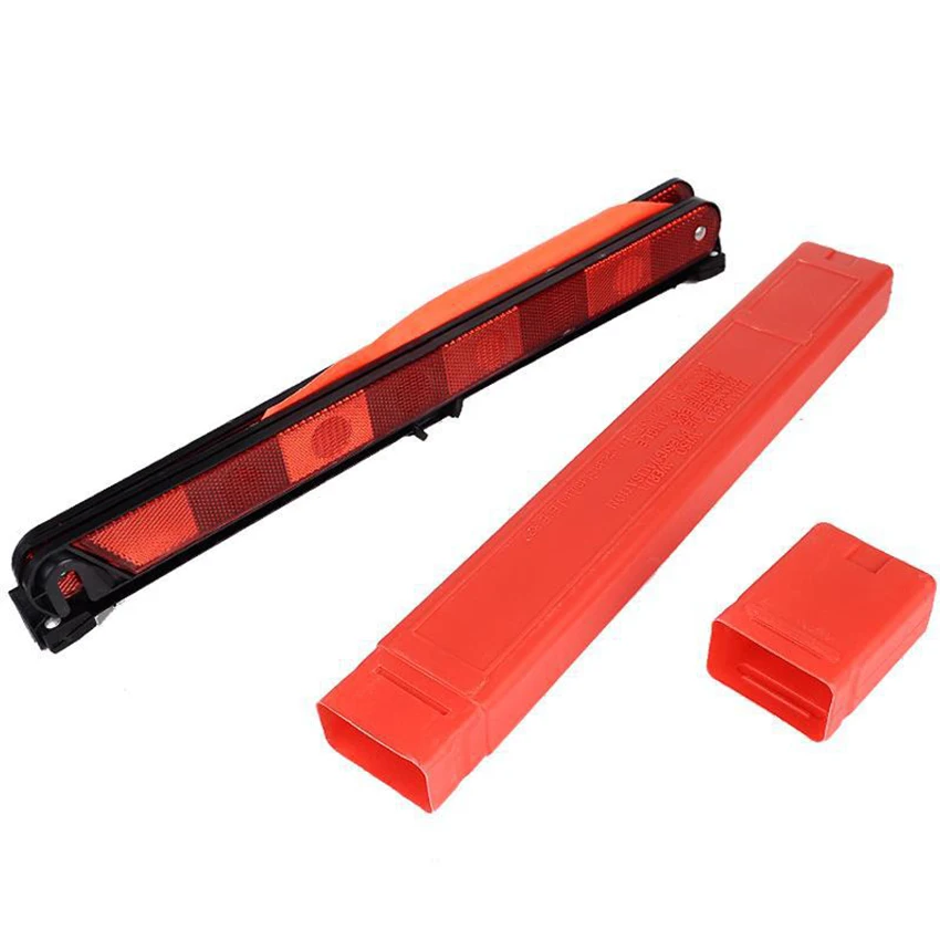 

Tripod Road Flasher Practical Car Stop Sign Triangle Emergency Warning Sign Foldable Reflective Safety Roadside Lighting