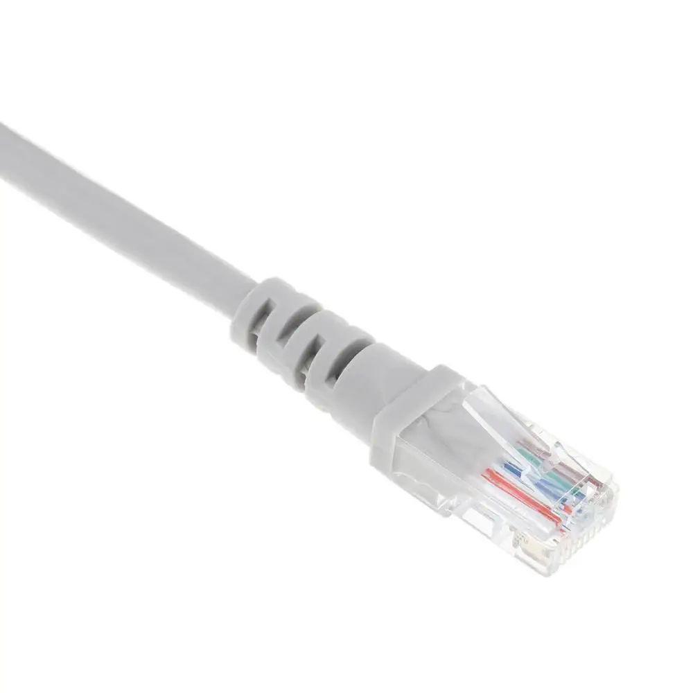 Кабель Ethernet CAT6 из чистой меди высокой скорости 8P8C Круглый провод RJ45 сетевой