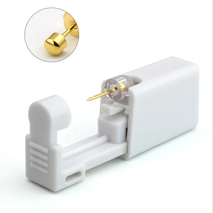 Пистолет для пирсинга носа инструмент серьги звезды одноразовые без боли