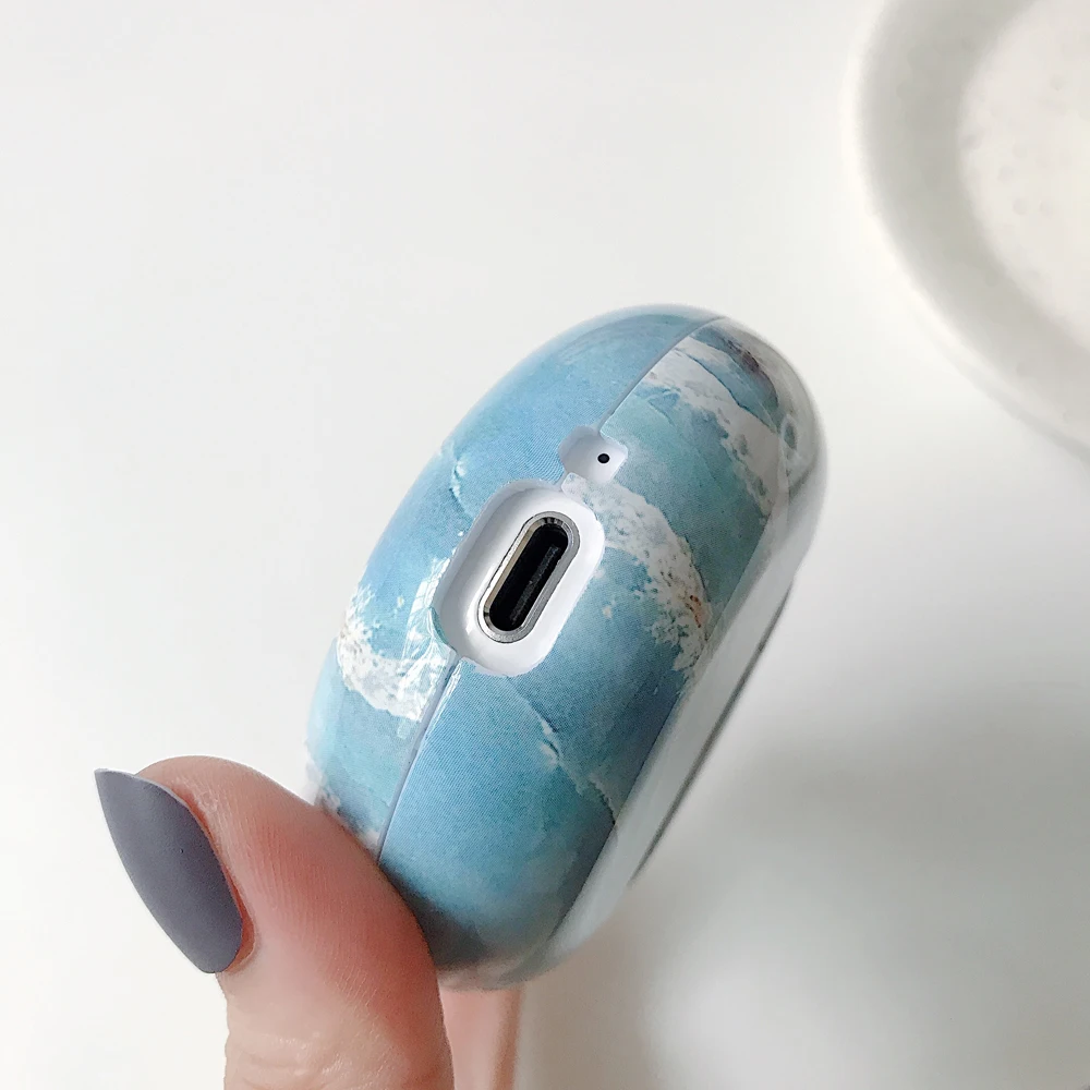 Marble Pattern Earphone Case Funda For Huawei Freebuds 3 Shookproof Cover 2 Pro Free Buds Cases Coque | Электроника
