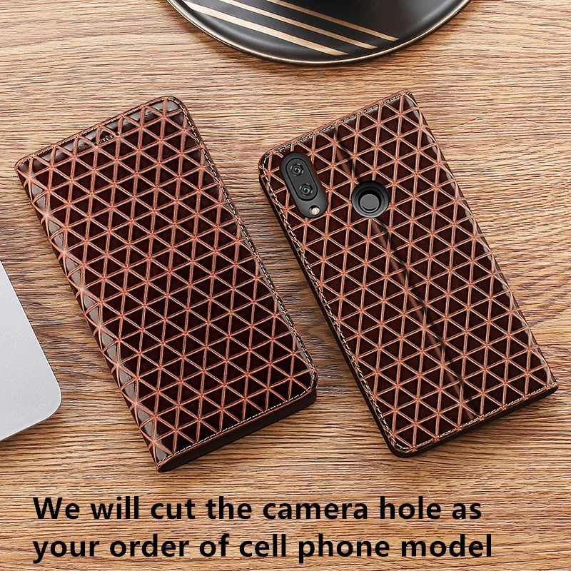 

Genuine Leather Magnetic Holster Cover For LG V60 ThinQ/LG V50 ThinQ/LG V40 ThinQ/LG V30/LG V20 Mobile Phone Case Cards Holder