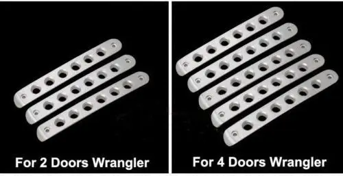 WHDZ передняя дверь и задняя алюминиевая ручка для 2007-2016 Jeep Wrangler JK &amp Unlimited 2 двери |