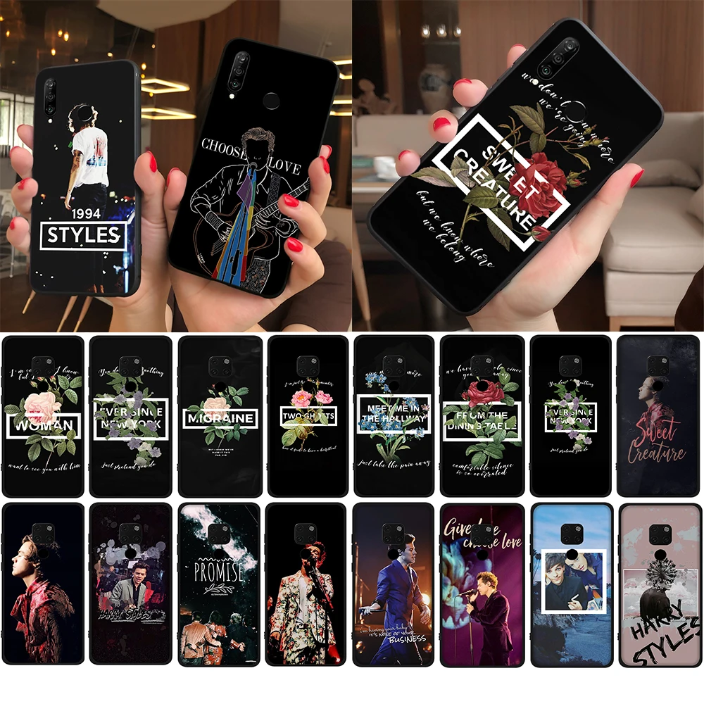 Lavaza One Direction Tattoos styles tomlinson TPU мягкий чехол для Huawei Nova 6 7 SE Pro V30 30 P40 Max | Мобильные