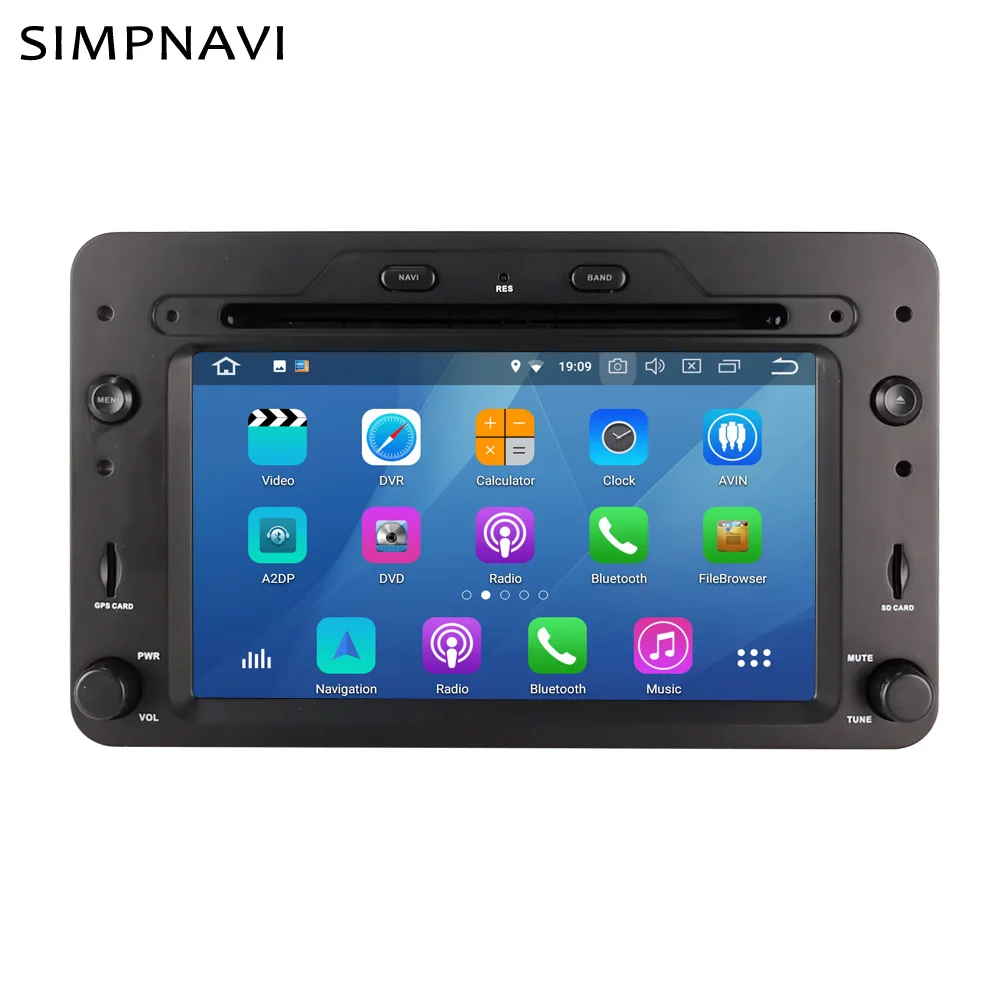 Автомобильный стерео радиоприемник на Android DVD GPS навигатор для Alfa Romeo 159 встроенный