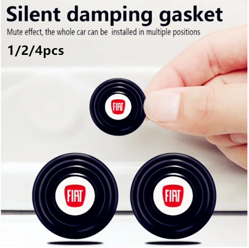 

1/2/4pcs Car Door Shock Pad Sound Pad Wharf shock pad for Fiat Auto Parts