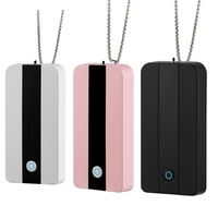 mini carry on hanging neck negative ion air purifier portable air cleaner necklace purifier for adult child