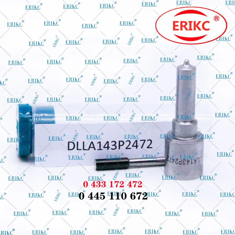 

ERIKC DLLA143P2472 Common Rail Injector Nozzle OEM 0 433 172 472 Fuel Diesel Nozzle FOR 0 445 110 672