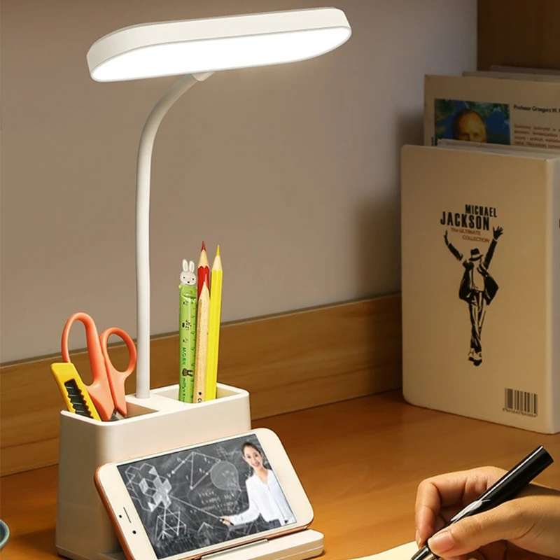 Светодиодный настольная лампа с ручкой Держатель настольной лампы для