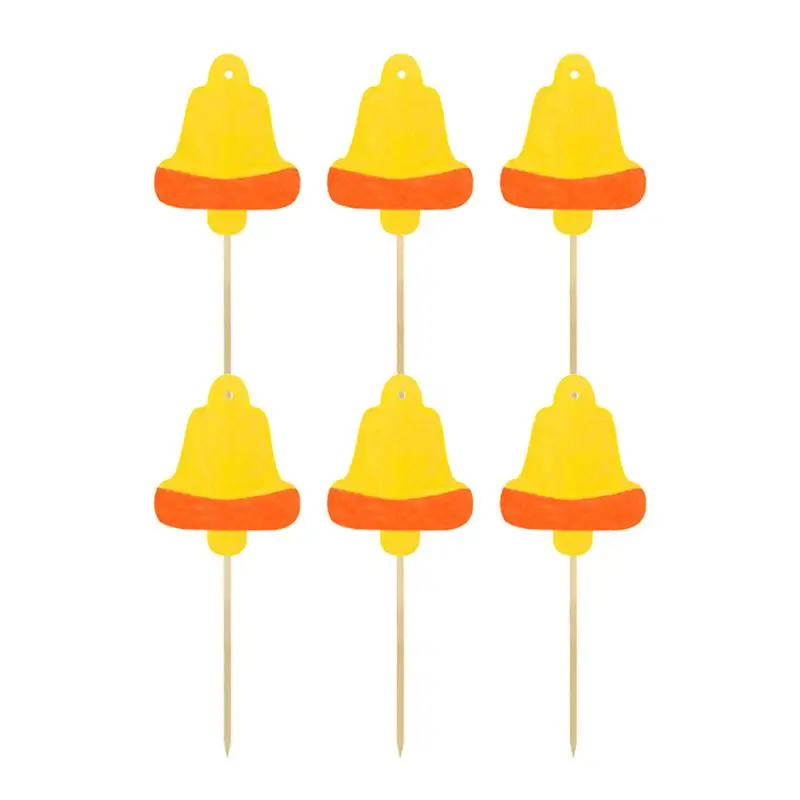 12 шт. Рождественский колокольчик из безопасного войлока креативные вечерние