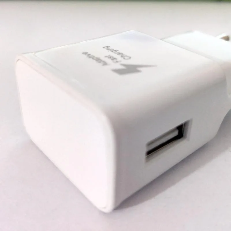 Для Samsung S4 S5 S6 S7 Edge адаптивный адаптер для быстрой зарядки 5V2A Micro USB кабель и