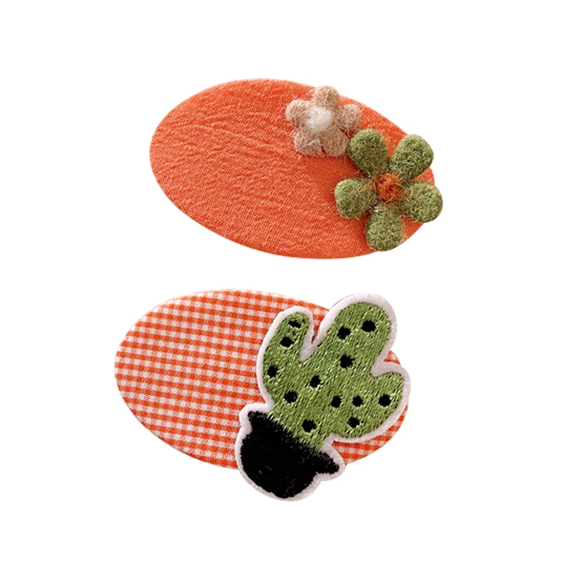 М мизм Корея милая круглая бабочка собака Flowe ткань мультфильм BB клип Конфеты