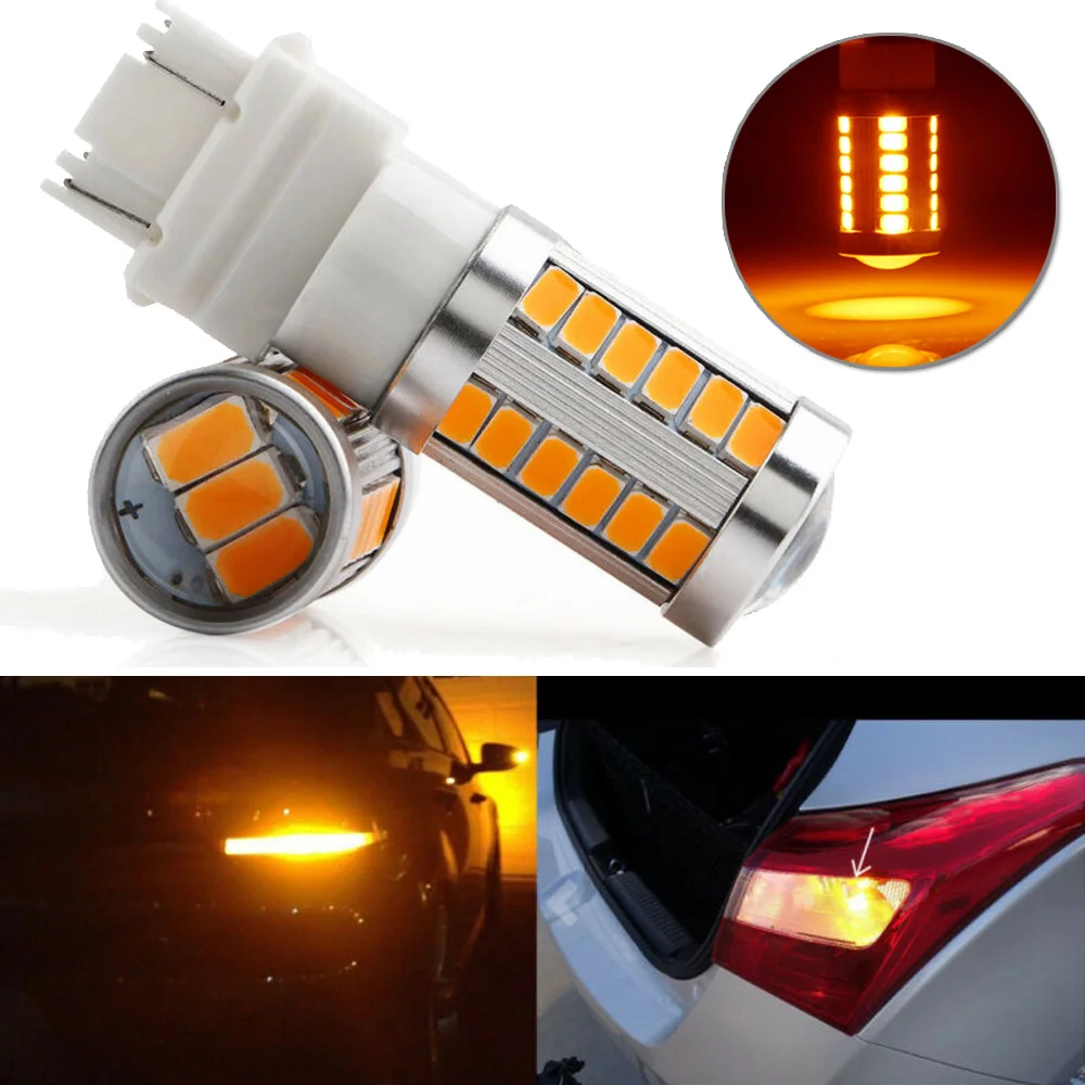 Аксессуары поворотные сигнальные огни обратный 3157 3057 Замена Авто 4 шт|Сигнальная