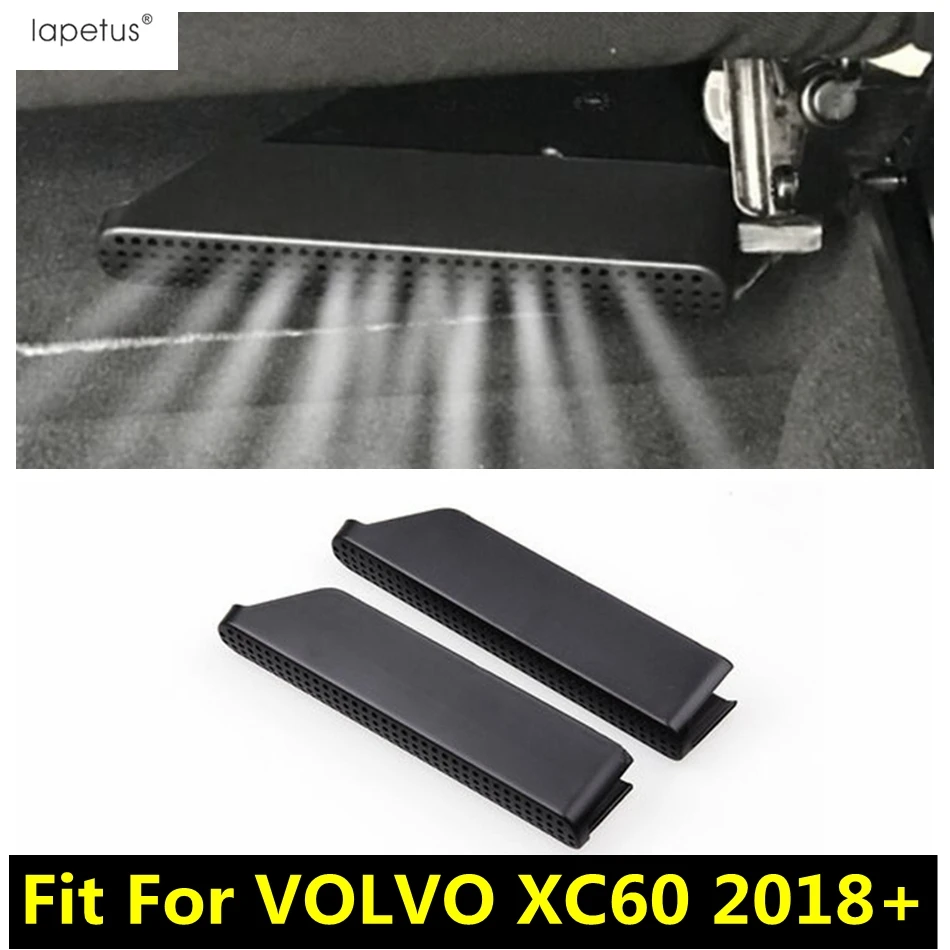 

Lapetus Accessories Fit For VOLVO XC60 2018 - 2021 Seat Chair Below Air Condition AC Vent Outlet Protector Molding Cover Trim