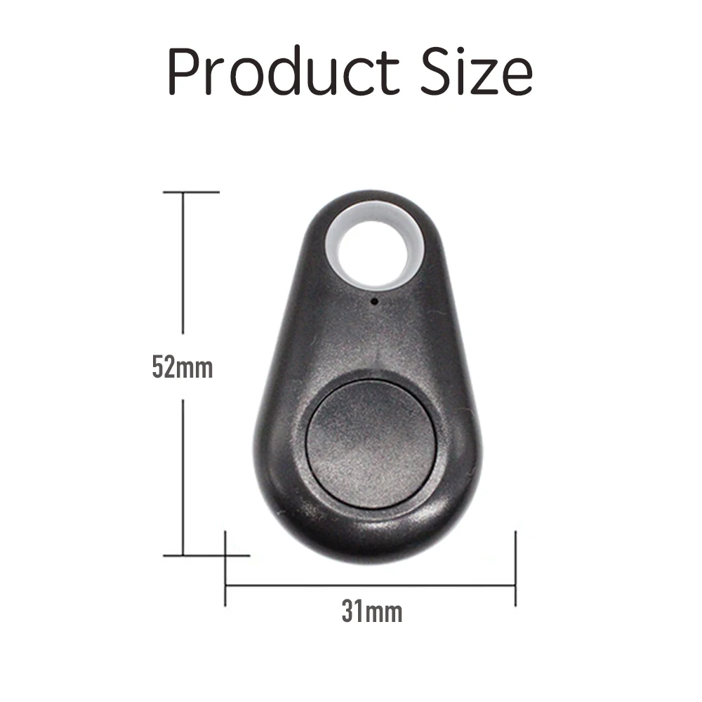 mini anti lost keychain smart tag bluetooth finder device gps bi directional alarm tracker phone wallet pet child key locator free global shipping