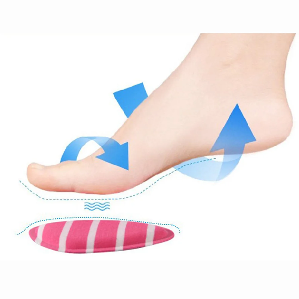 Forefoot Insoles Shoes Sponge Pads High Heel Soft Insert Anti-Slip Foot Protection Pain Relief Women shoes insert Cushion 1Pair