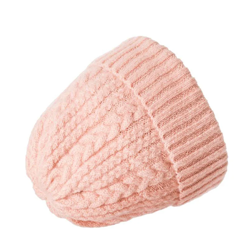 Кашемировые вязаные женские шапки SUOGRY зимняя шапка в клетку Женская плотная