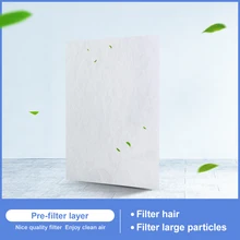 99.6% Filter Efficient DIY Filter Cotton Cleaner Set, Composite Air Purifier Parts For Yadu HJZ2202