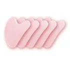 Набор для массажа гуаши, массажер для лица и шеи из розового кварца и нефрита, 5 шт.