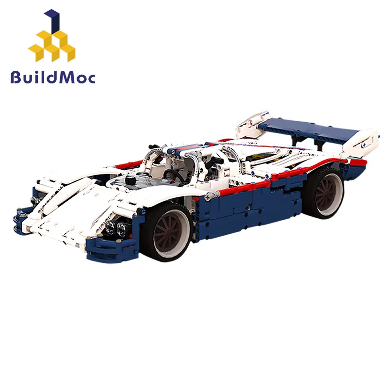 

956 Blocks Champions City Racer Famous Car Vehicle Super Kids Moc Toys Sets Model Building Kits Sports high-tech 2020