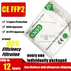 5-слойная маска для лица, маски ffp2 KN95, одобренные fpp2, Противопылевой фильтр Ffp2mask, противогаз, респиратор, многоразовый хлопок