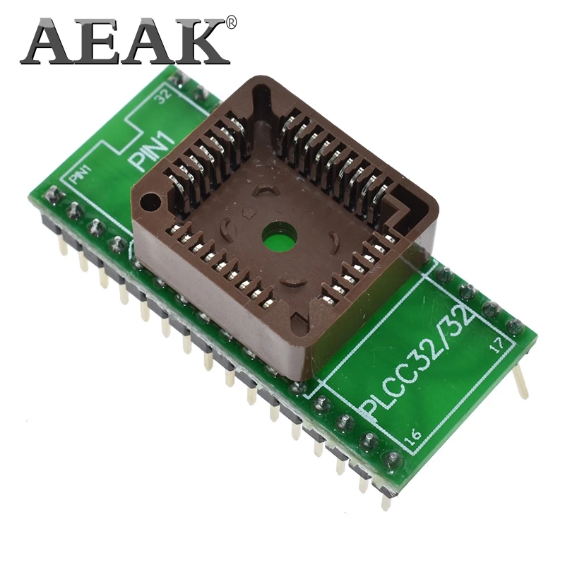 Универсальный USB программатор AEAK PLCC32 к DIP32 PLCC44 К DIP40 адаптер с внешней
