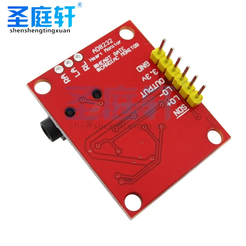 Модуль ЭКГ AD8232 устройство измерения пульса набор датчиков контроля сердца |