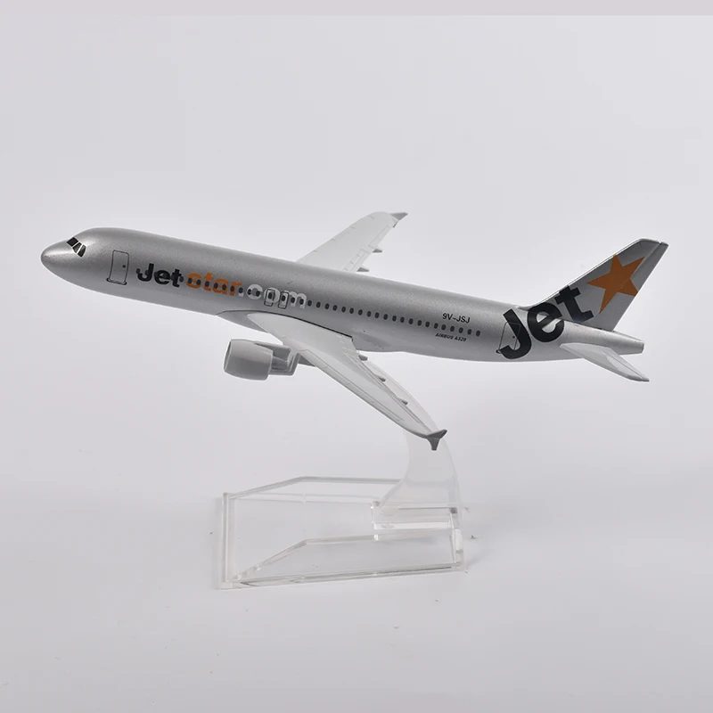 JASON TUTU 16 см Jetstar Airways Airbus A320 самолет литой под давлением металлический масштаб 1/400