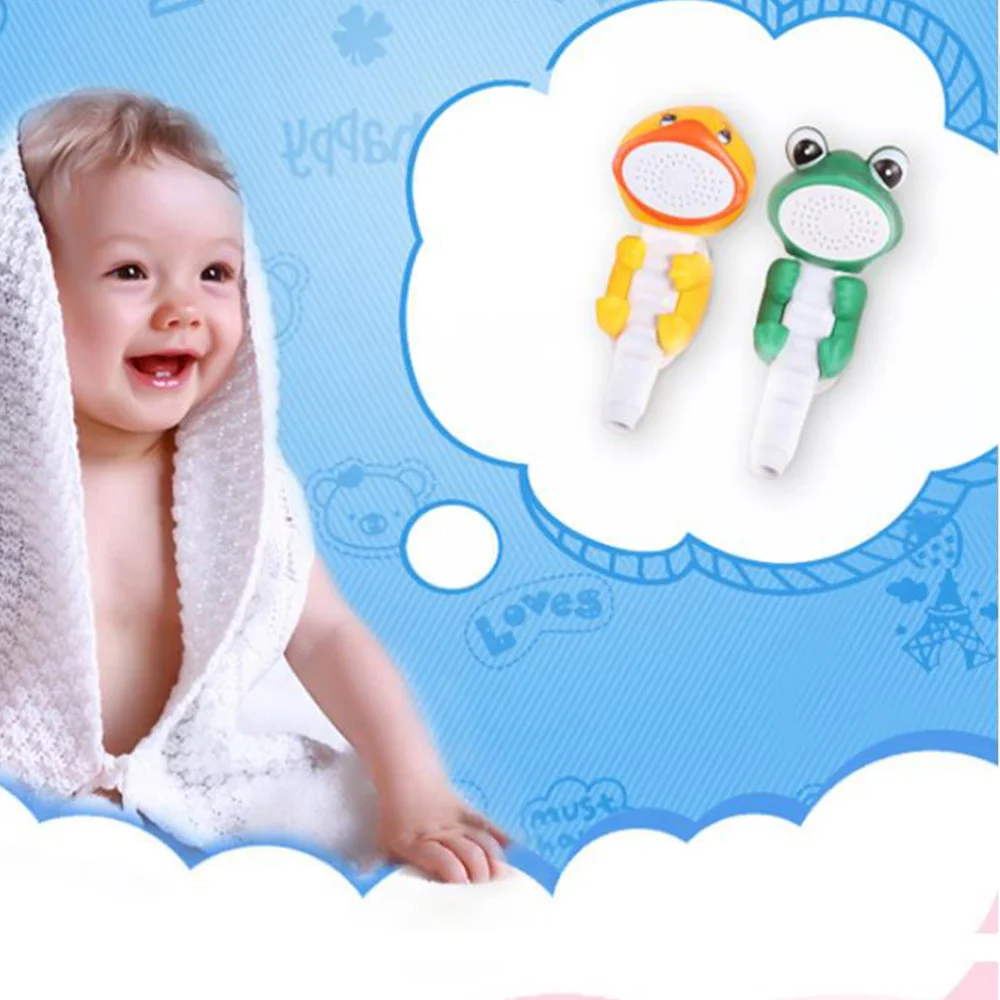 

Cartoon Children Shower Nozzle Suction Cup Handheld Shower Nozzle Shower Sprinkler (Yellow)