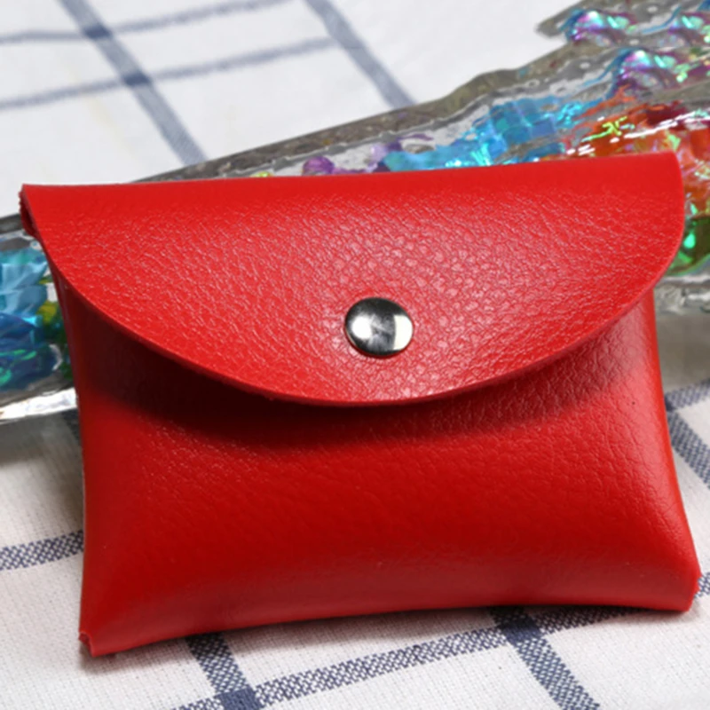 

Wallet Key Bag Coin Purse Clutch Handbag Holder Cute Leather Candy Color Girl Women Synthetic Short Mini Fashion Pu Solid As