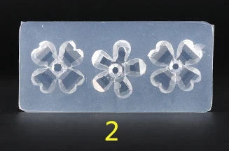 1 шт. УФ-смола ювелирное изделие Жидкая силиконовая форма 3D Клубничные цветы