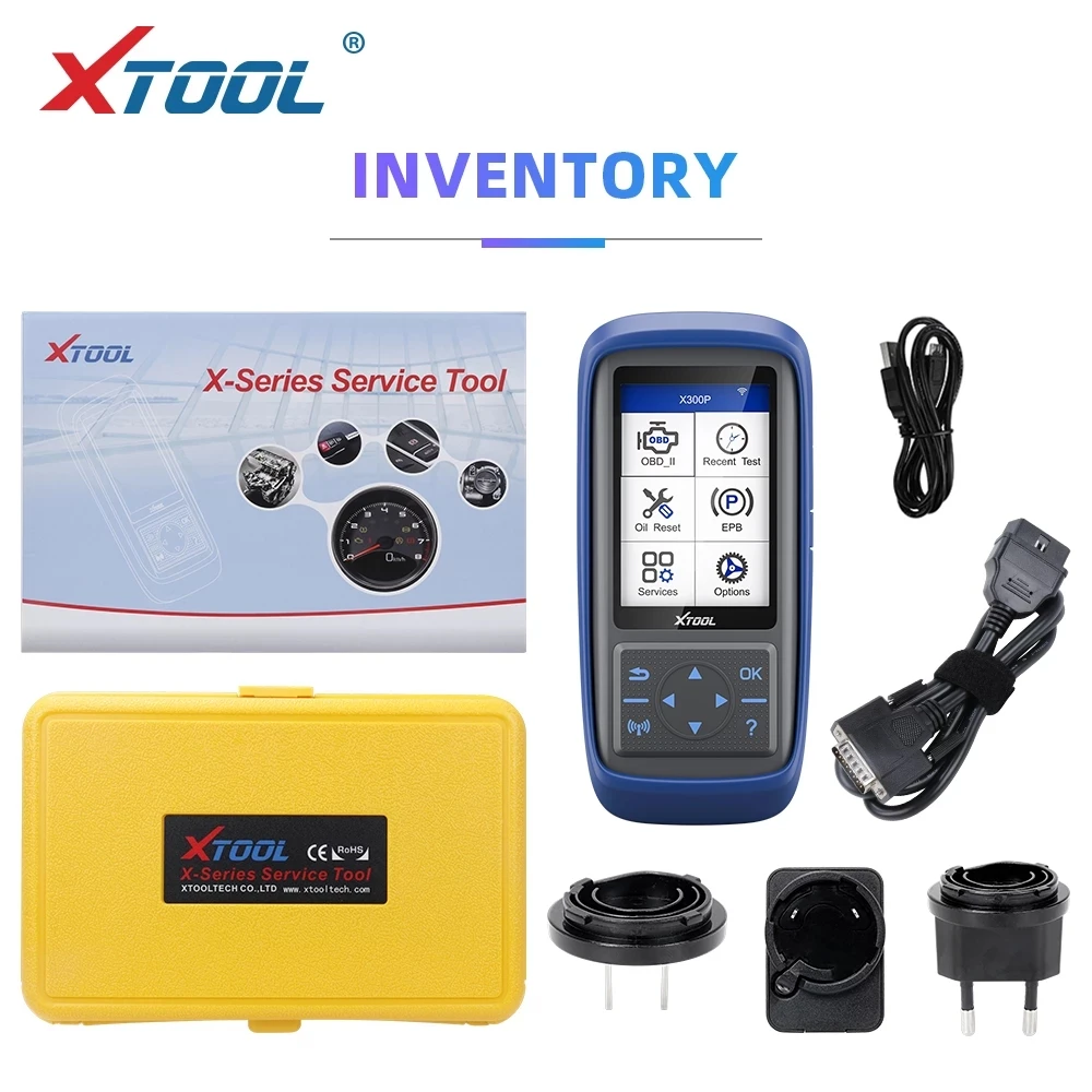 Инструмент сброса масла XTOOL X300P OBD2 ABS/BRT/EPB/TPS/DPF/SRS/TPMS/Инициализация окон/Подушка