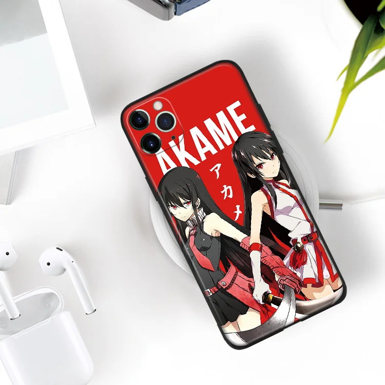 Okami Akame Ga Kill Манга Арт силиконовый чехол для телефона iPhone Se 6 6s 7 8 Plus X Xr Xs 11 12 Mini Pro Max
