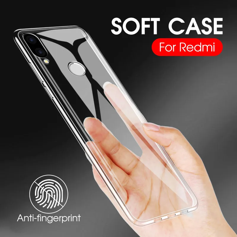 Мягкий прозрачный силиконовый чехол для xiaomi Redmi Note 7A 7 6A 8T 8 8A противоударный Pro K20